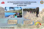 ZEYTİNLİKUYU (PAPAZ KOYU)-GÜRÇAMLAR SAHİL SPORTİF DOĞA YÜRÜYÜŞÜ